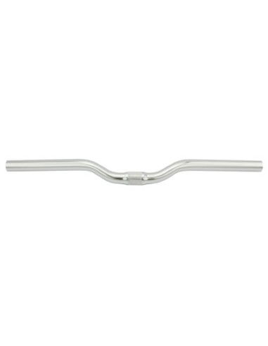 M.T.B Handlebar 153 Steel 25.4mm Chrome.